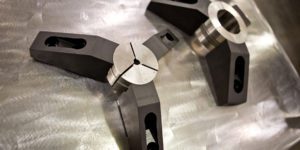Dillon Manufacturing’s dual-purpose collet pad jaws