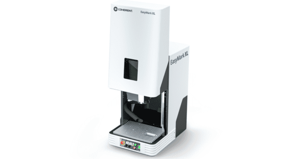 Coherent’s EasyMark XL fiber laser-based marking system
