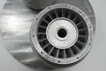 Sierra Turbines microturbine engine 3D printed on a VELO3D Sapphire metal AM system