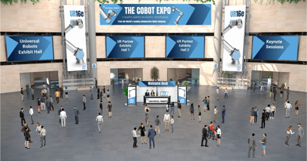 Universal Robots Virtual Collaborative Robot Expo and Conference 
