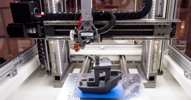 3D printing, 3D metal printing, Yaskawa America, Yaskawa Motoman, Motoman Robotics, Yaskawa Drives & Motion, hybrid additive/subtractive method