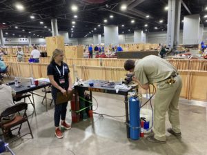 Harris Products Group, Skills USA competition, brazing skills, skilled trades industry