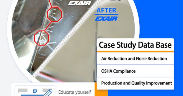 EXAIR, compressed air, online library