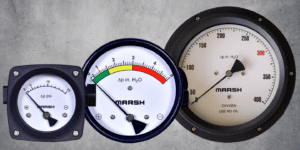 Marsh Instruments, differential pressure gauges