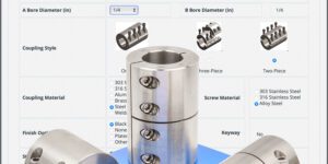 online rigid shaft coupling design configurator, Stafford Manufacturing