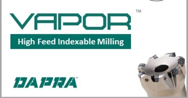 VAPOR powered by TRI-X2, insert geometry, machining, Dapra Corp.