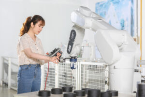 ABB Robotics, Discrete Automation, Industrial Cobot, SWIFTIA™CRB 1300, Andrea Cassoni, OmniCore™ C90XT controller,