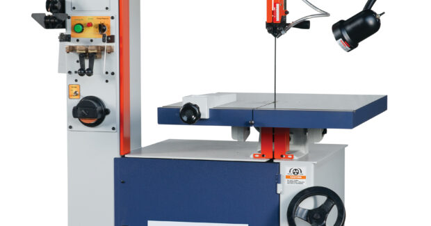 Vertical toolroom saws, Palmgren, variable speed drive system, contour sawing, beveling, slicing, ripping, stack cutting