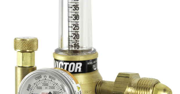 ESAB’s Victor HRF2400 Pro, flowmeter regulator, gas flow, ESAB’s Precision Hi-Res Linear Flow Adjustment technology