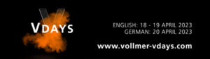 VOLLMER, VOLLMER VDays, rotary or circular cutting tool industry