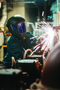 Walter Surface, welding helmet