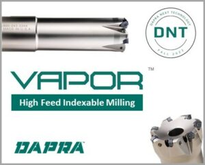 indexable milling platform, Dapra