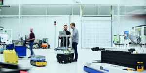 Pilz, NAiSE Traffic, automated guided vehicle systems, traffic and order management software, intralogistics, safety