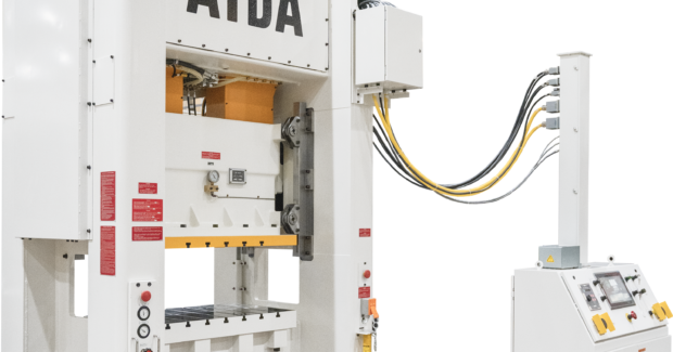 AIDA-America NSX-1100, stamping press, Hydraulic Overload Protection, FABTECH 2023