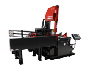Saws and Ironworker Save Your Shop Time and Money While Increasing Production, AMADA MACHINERY AMERICA INC., AMADA MACHINERY, Vertical Tilt-Frame Saws, VT4555M, cutting capacity of 18”-x-22” at 90°, VT5063SW, cutting capacity of 20”-x-25” with a 1-½” blade, Vertical Tilt-Frames, Eagle Beak VTR, MSIW60D Spartan Ironworker, AMADA MACHINERY AMERICA, “Growing with Our Customers”, VT5063SW_front view Booth A1114 AMADA MACHINERY AMERICA will display the VT5063SW with cutting capacity of 20”-x-25” with a 1-½” blade, among other products.