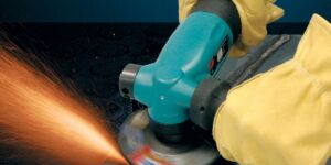 New Line of 1.3 HP Air Tools Features Right Angle Grinders and Sanders, Dynabrade Inc., 1.3 HP Air Tools, Right-Angle Disc Sander, Right-Angle Depressed Center Wheel Grinder, 1.3 Hp Disc Sander, Depressed Center Wheel Grinder, wick lubrication system