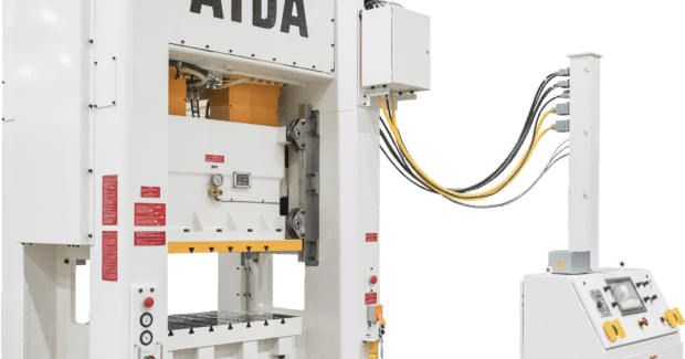 AIDA-America, NSX High-Volume Production Mechanical Stamping Press, Wintriss & Link Controls, AIDA / Allen-Bradley Control