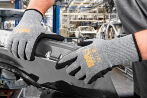 Brass Knuckle, A4 glove, cut-resistent protective gloves, SmartCut, metal work