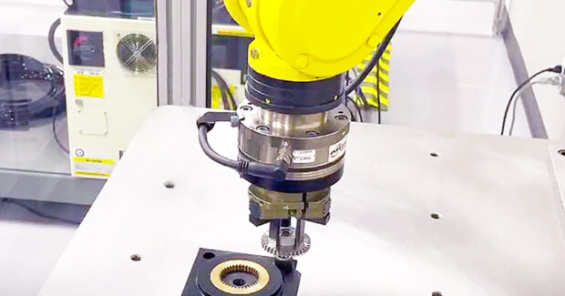Perform Delicate Tasks in Hard to Reach Places with Robotic Deburring Solutions, Multi-Axis Force/Torque Sensors now Compatible with FANUC Robots, ATI Industrial Automation, Multi-Axis Force/Torque (F/T) Sensors, FANUC Robots, FANUC’s Force Control Software, ATI’s Multi-Axis Force/Torque Sensors, FANUC's Force Control Software, assembly, deburring, polishing, and material removal with unparalleled accuracy