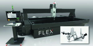Flex Machine Tools, IGEMS, waterjet cutting, CNC Control, CAD/CAM software, Josefin Larsson, Don Kemper